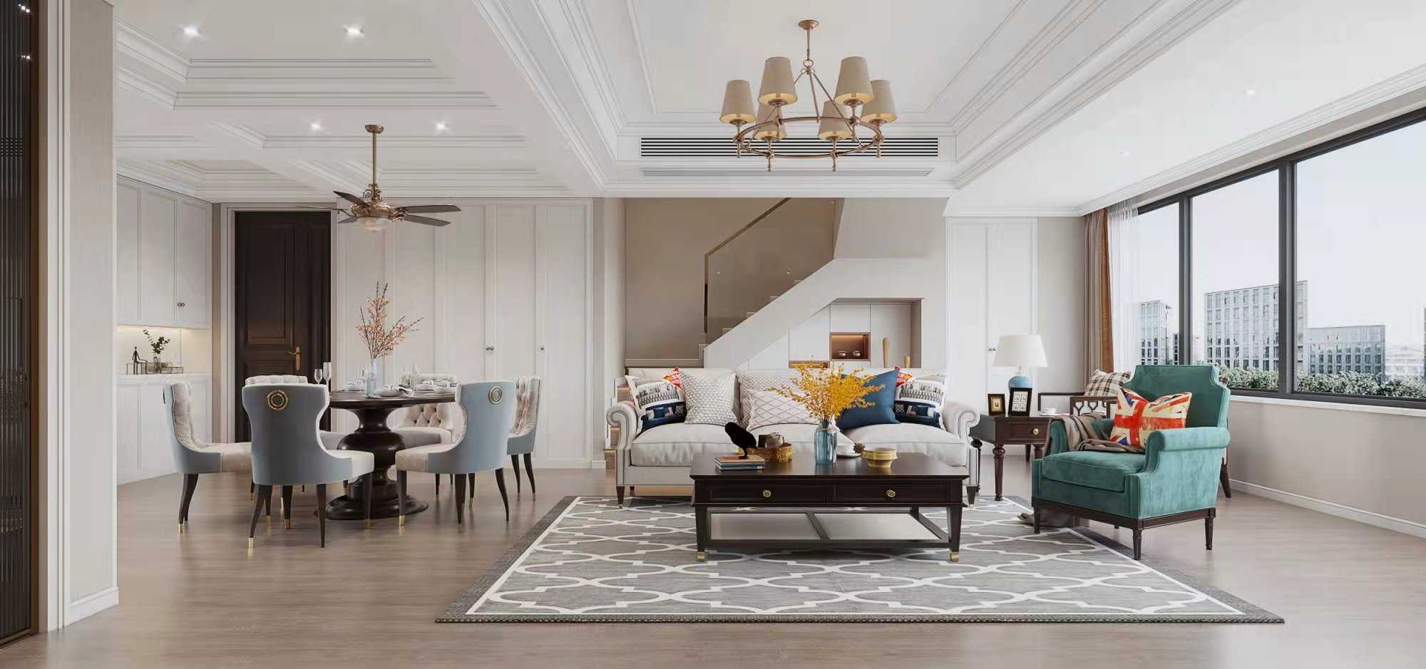 高速东方御府143平米简美