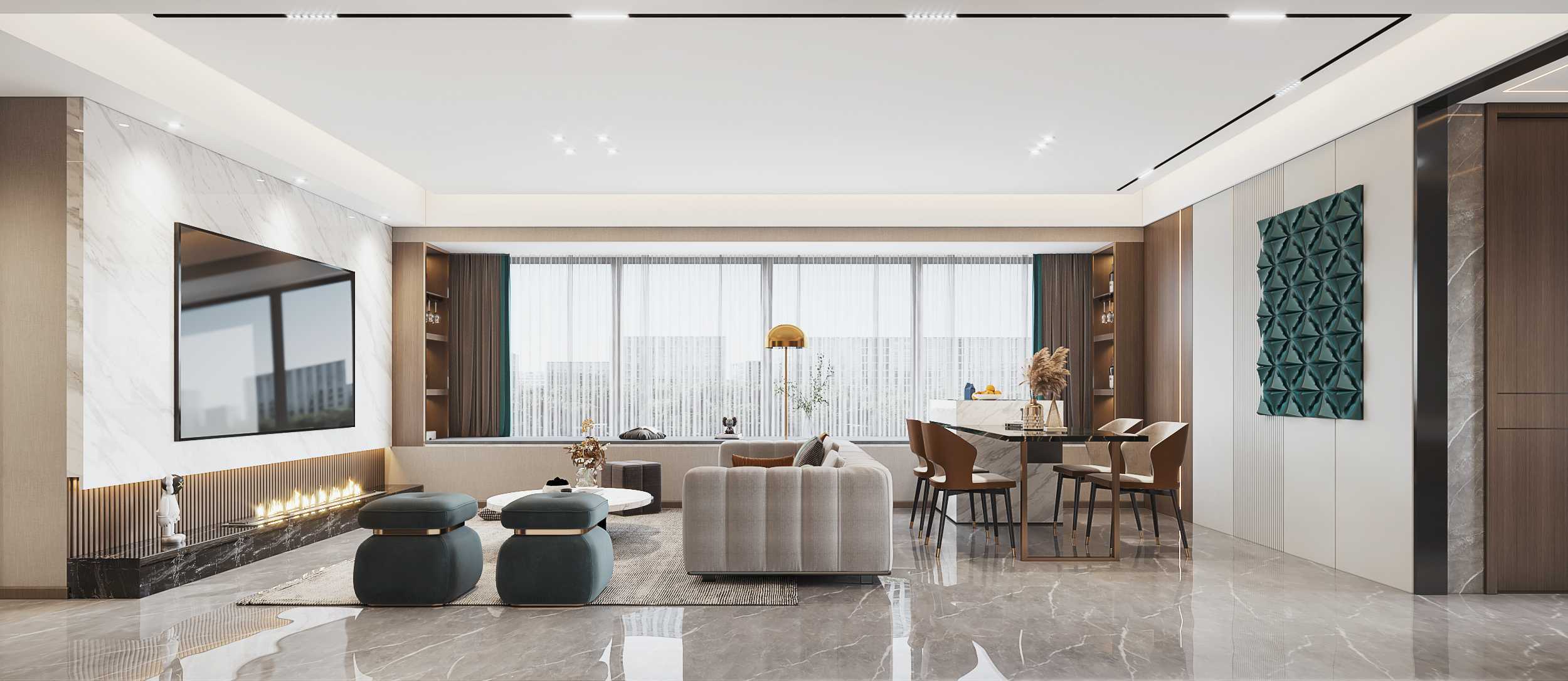 印长江148平米现代