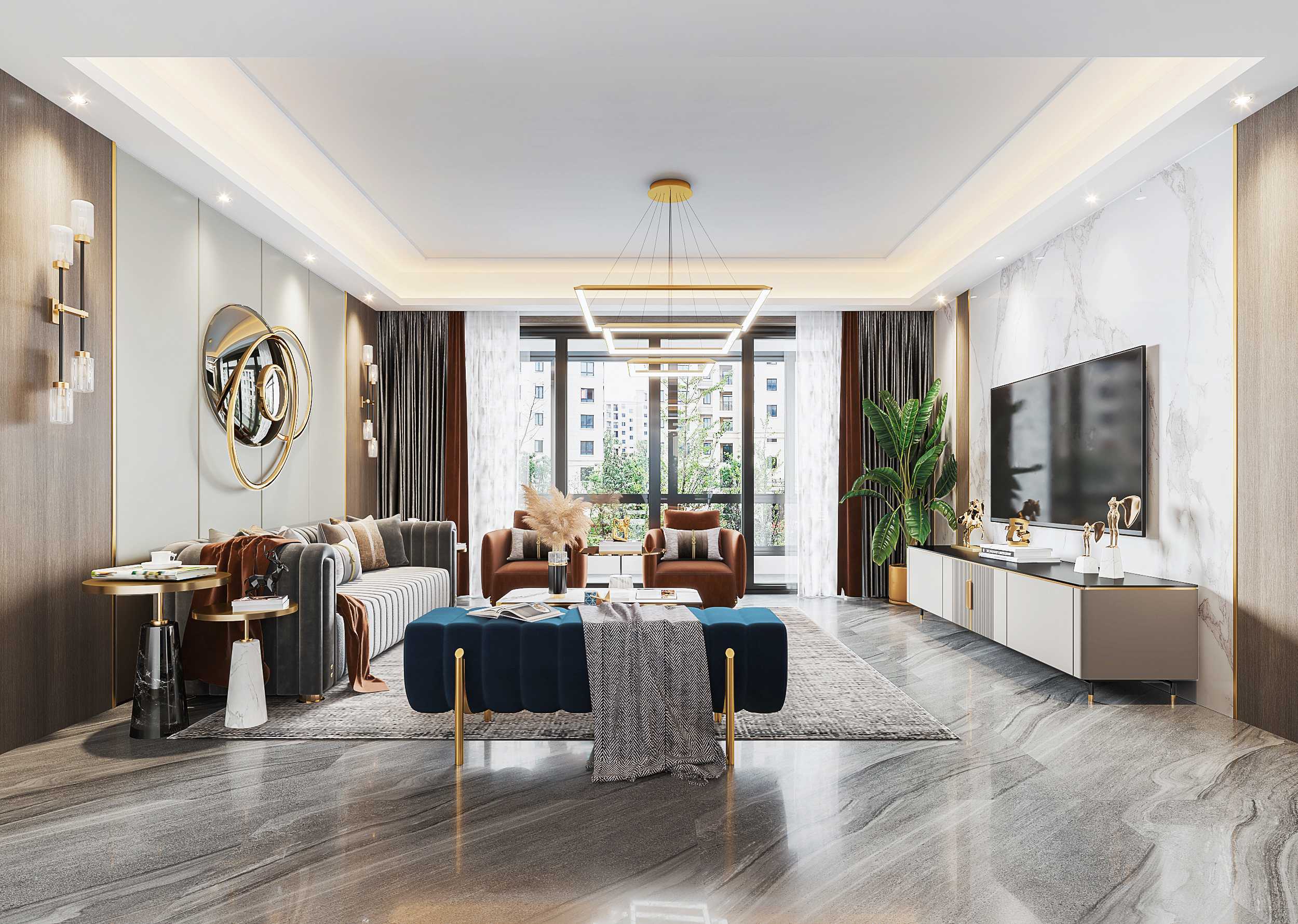 碧桂园豪园190平米现代轻奢