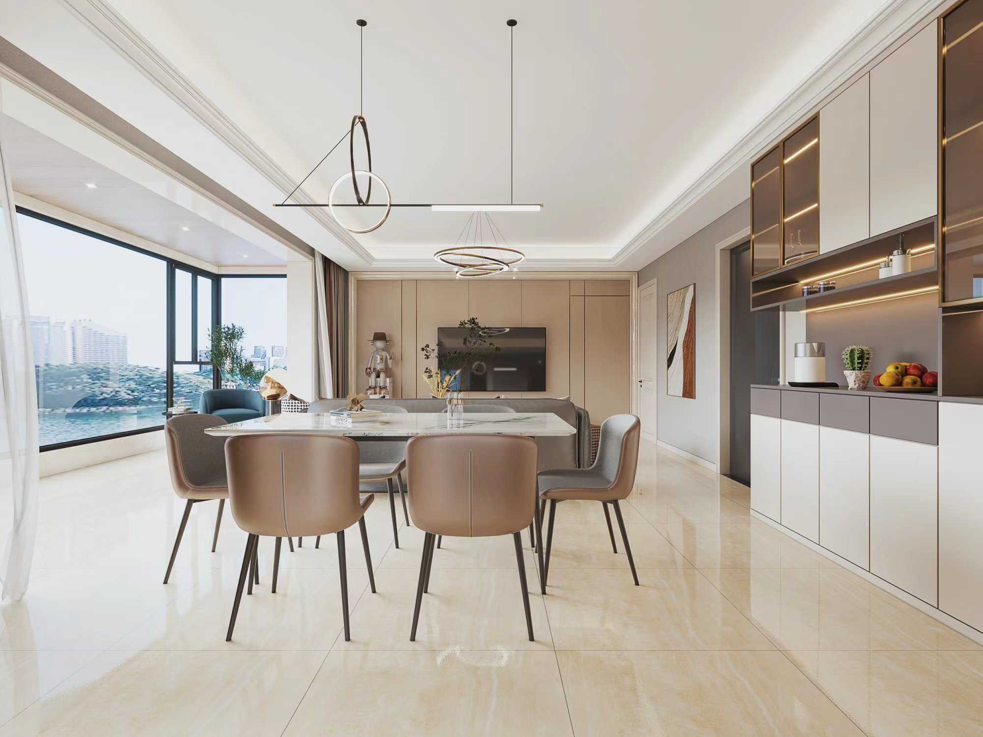 长江之歌140平米现代