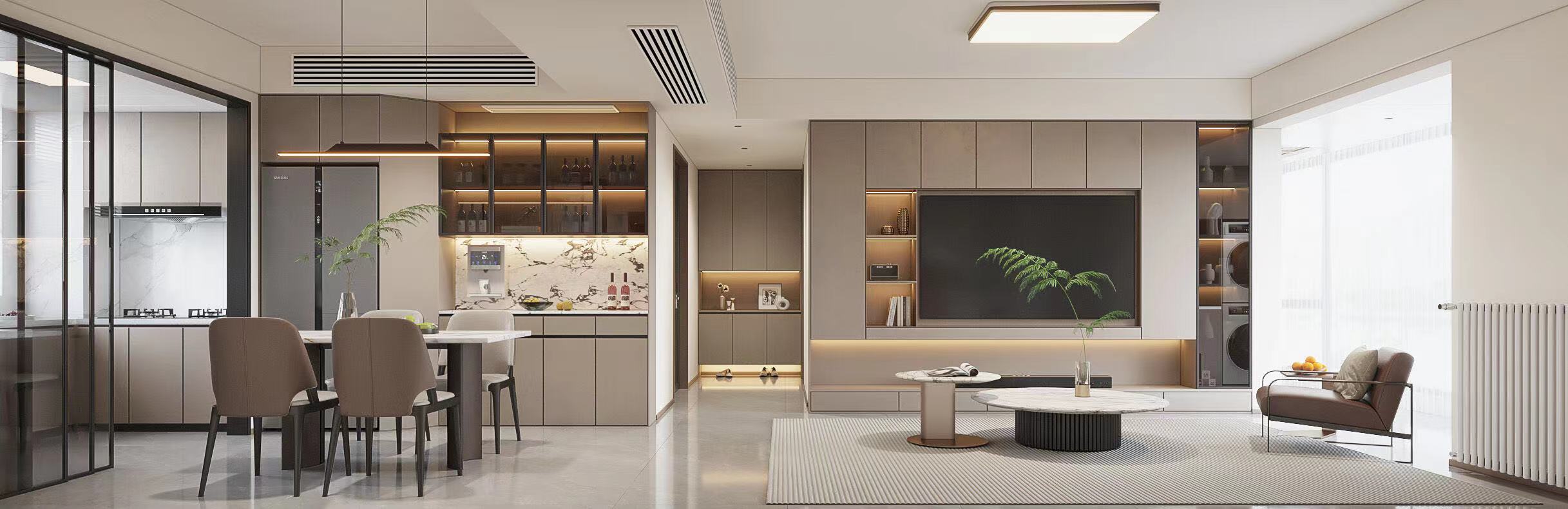 汀海壹品 120㎡ 现代