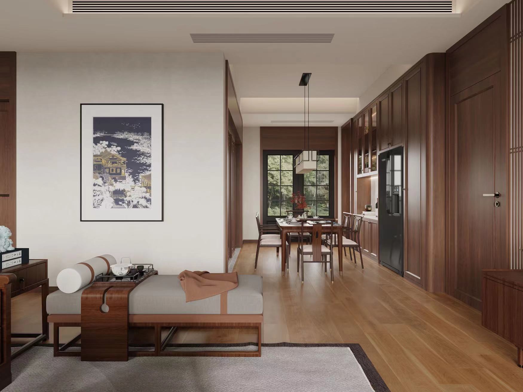 紫约拉菲庄园  158㎡ 中式 