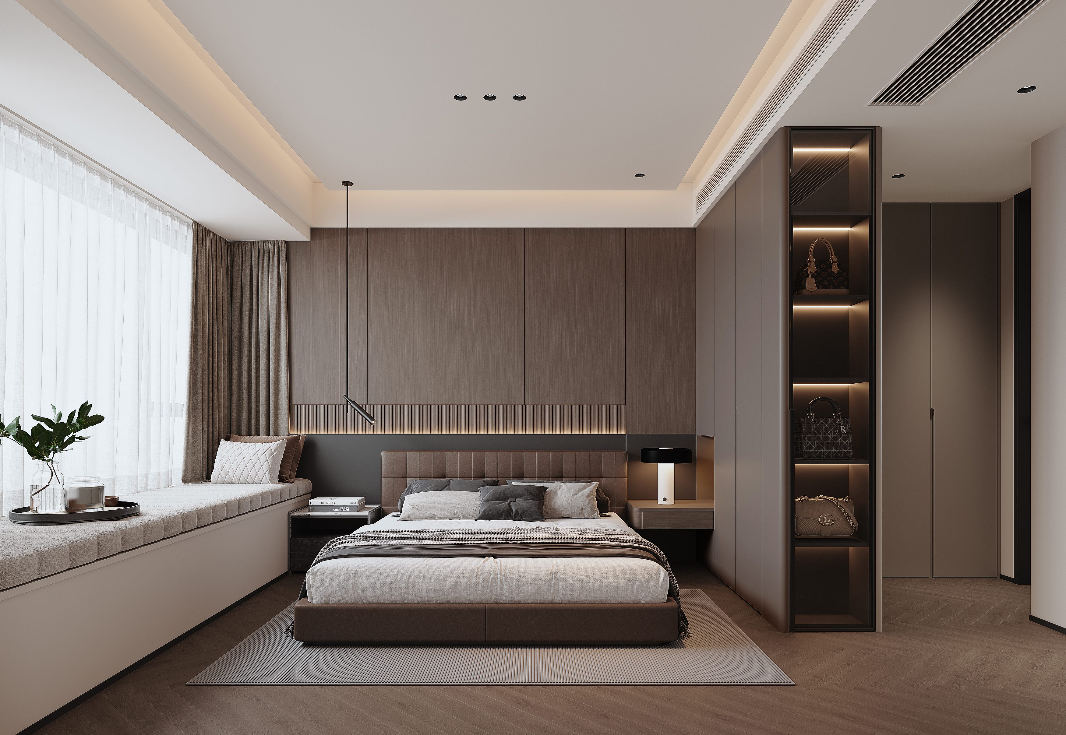 镜湖壹品 136㎡  现代意式