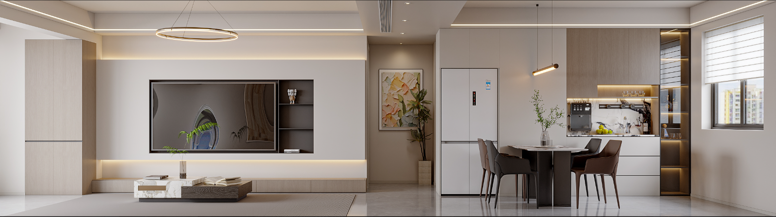 大家璞悦光年  109㎡ 现代风简约