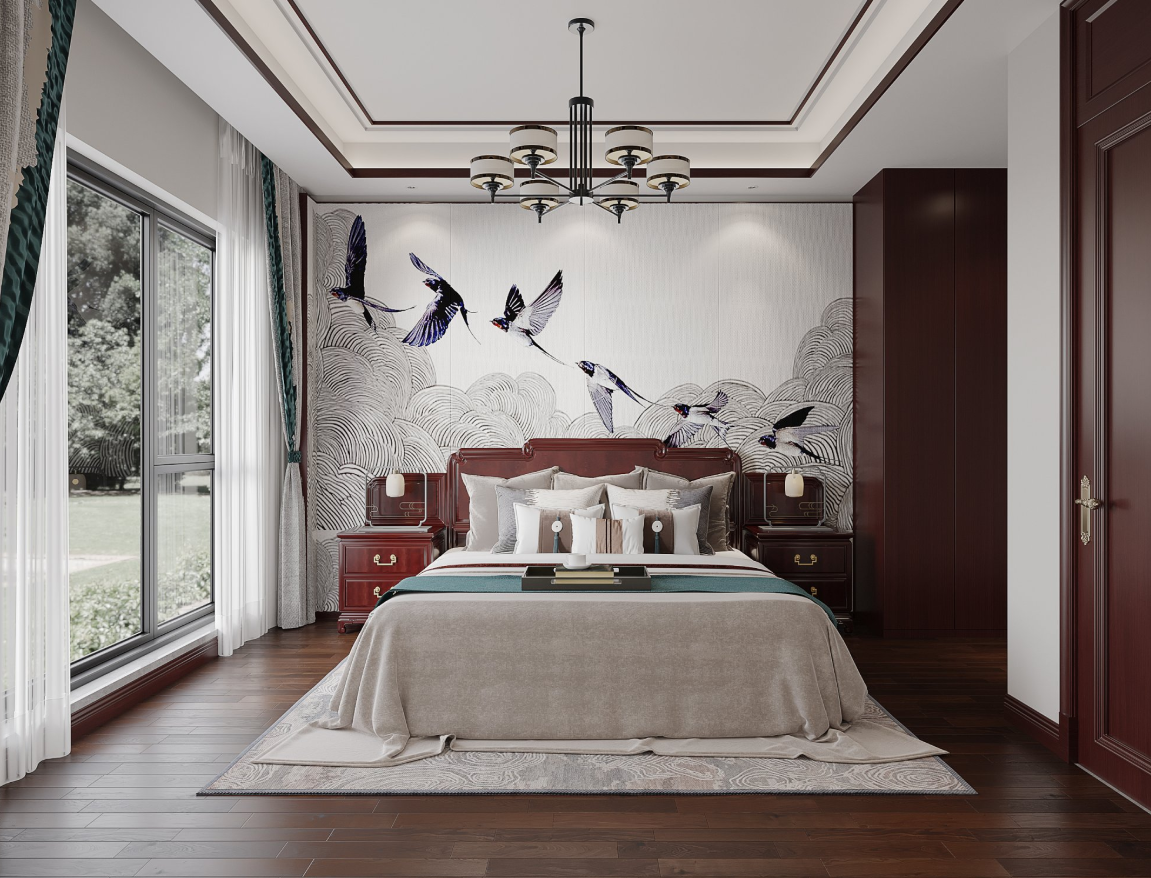 伟星和院480平米中式(图5)