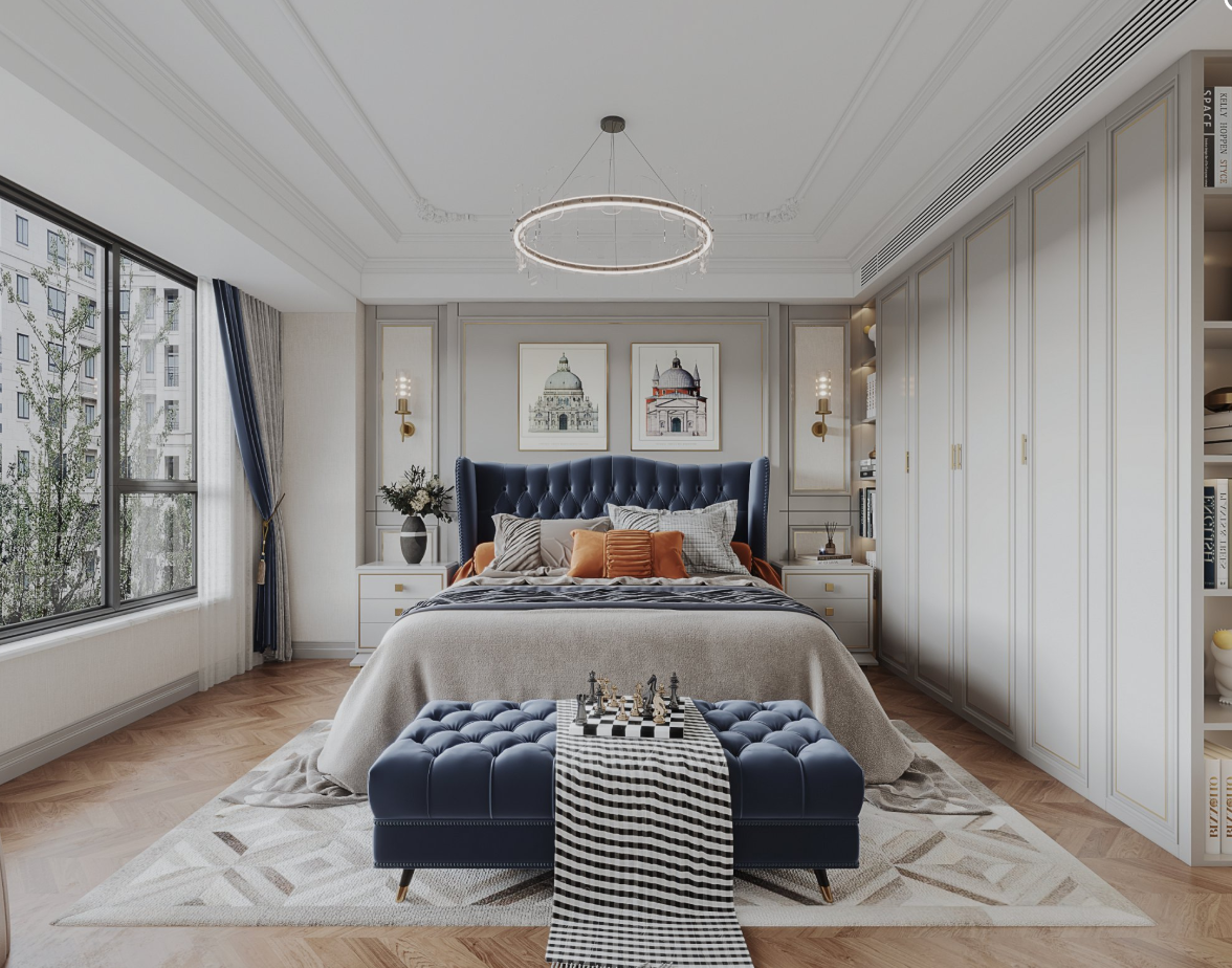 碧桂园豪园190平米法式轻奢(图8) 碧桂园豪园190平米法式轻奢(图8)