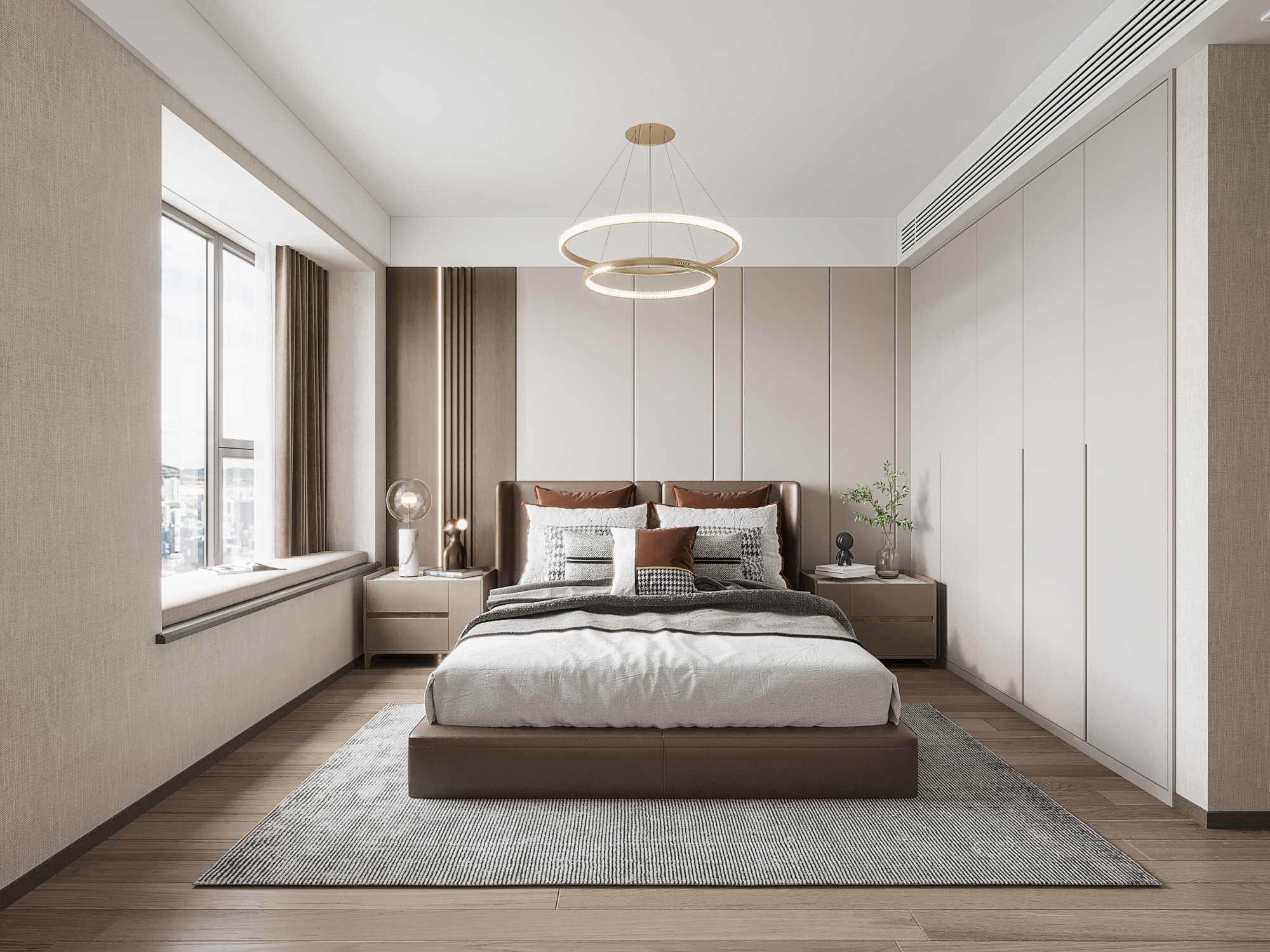 信德悦城130平米现代轻奢(图2) 信德悦城130平米现代轻奢(图2)