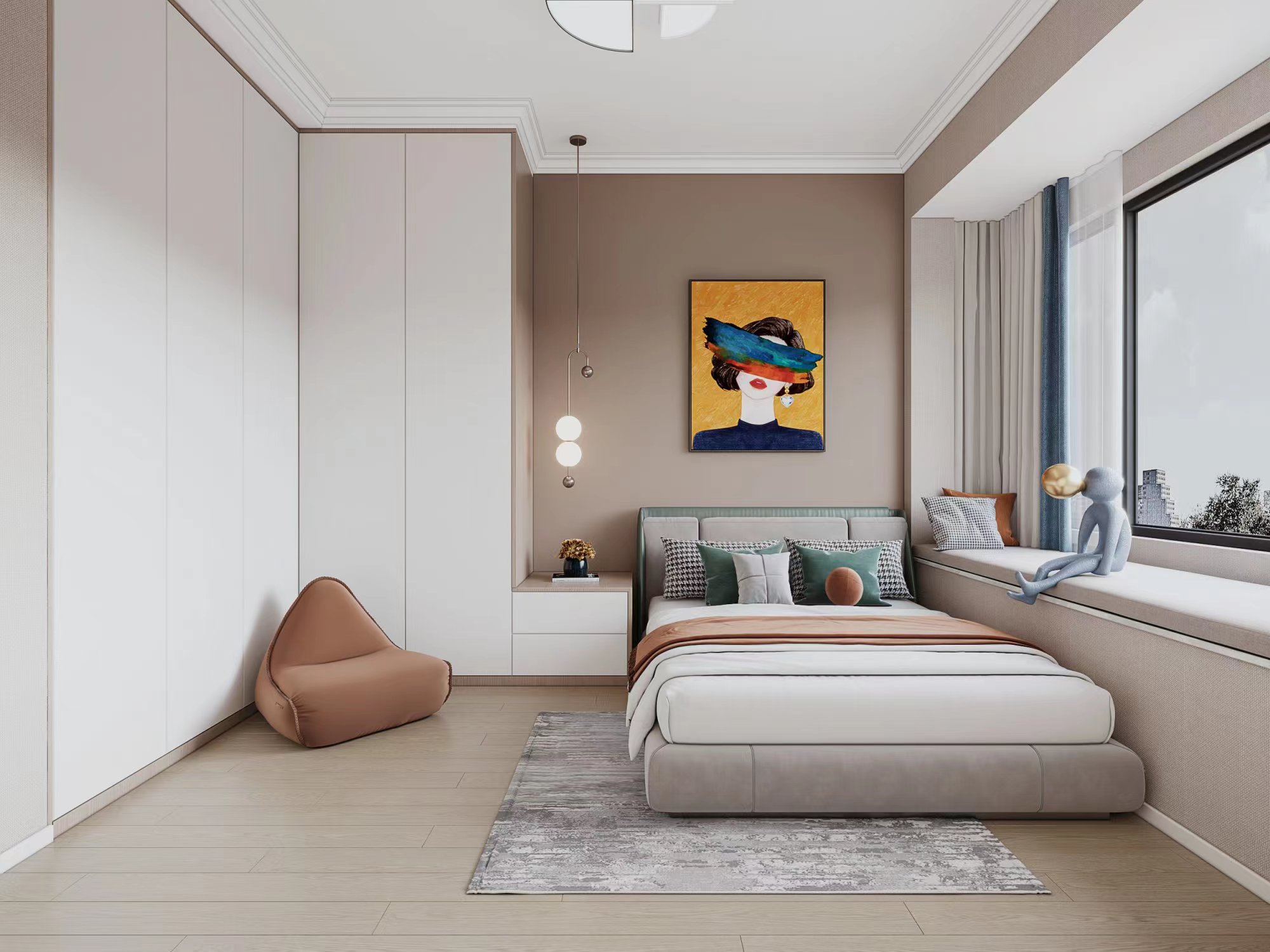 伟星天境112平米现代(图3) 伟星天境112平米现代(图3)