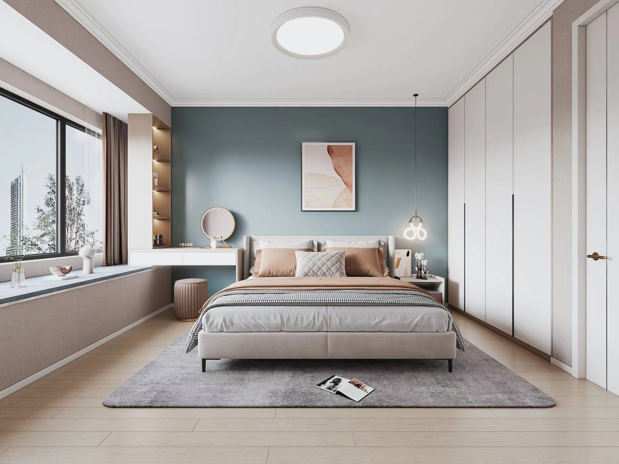 伟星天境112平米现代(图4) 伟星天境112平米现代(图4)