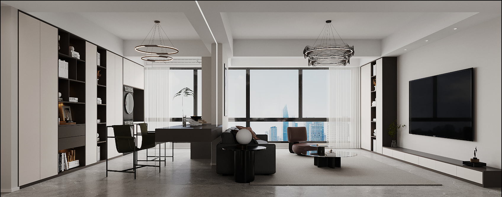 东城壹品 142㎡ 现代 (图3)
