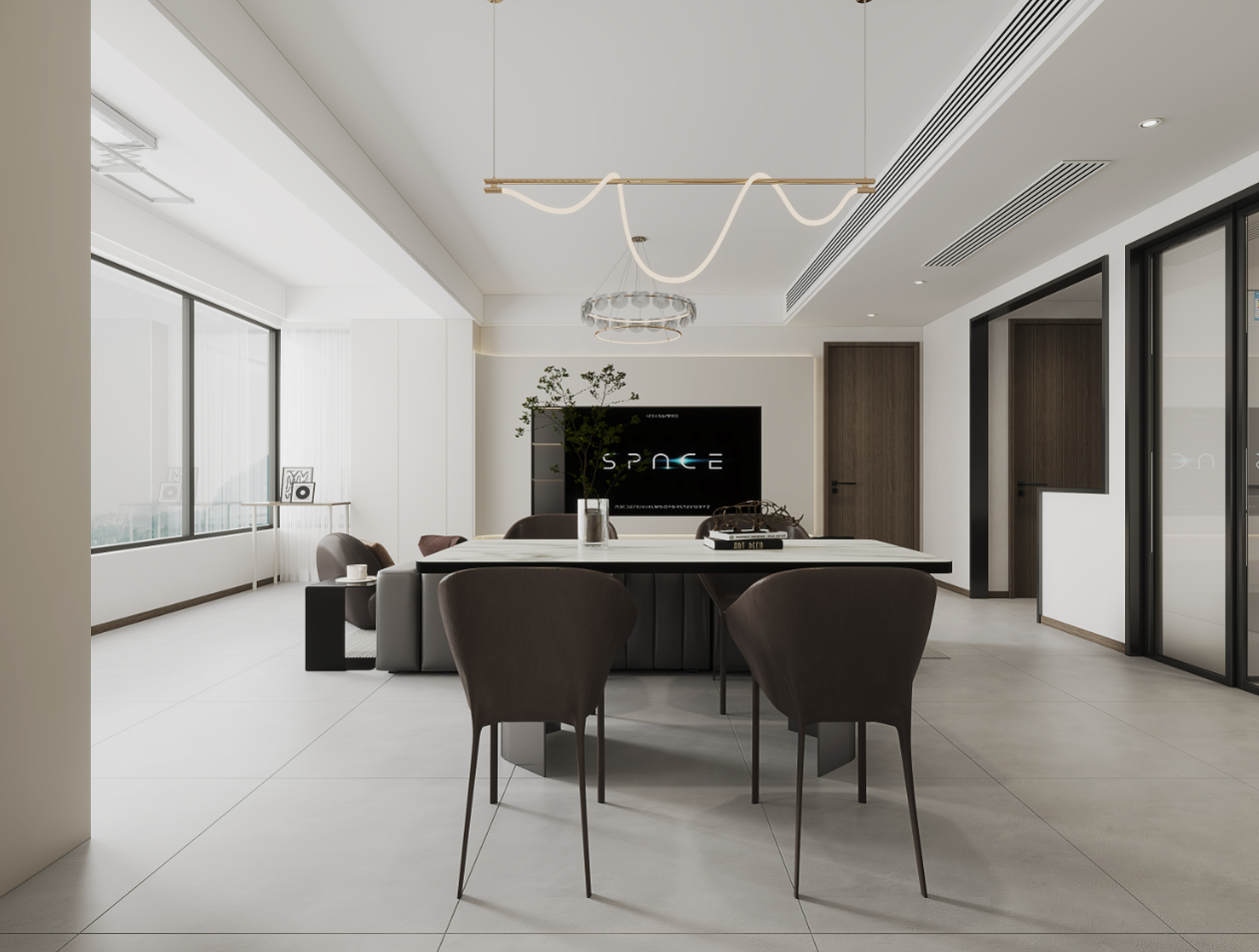 镜湖壹品 现代125㎡(图5)
