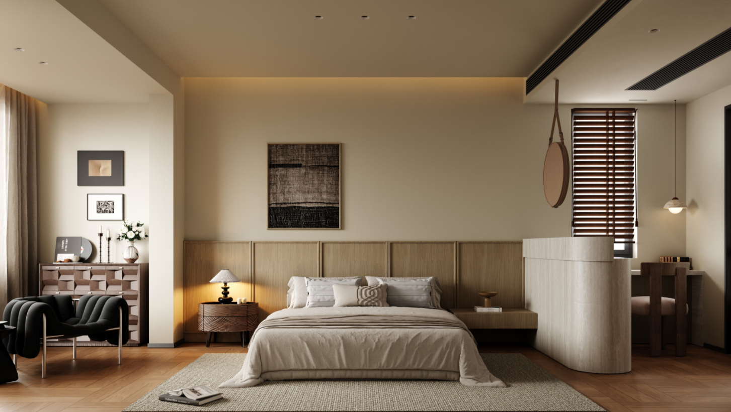 山水闲庭 160㎡ 中古风(图4)
