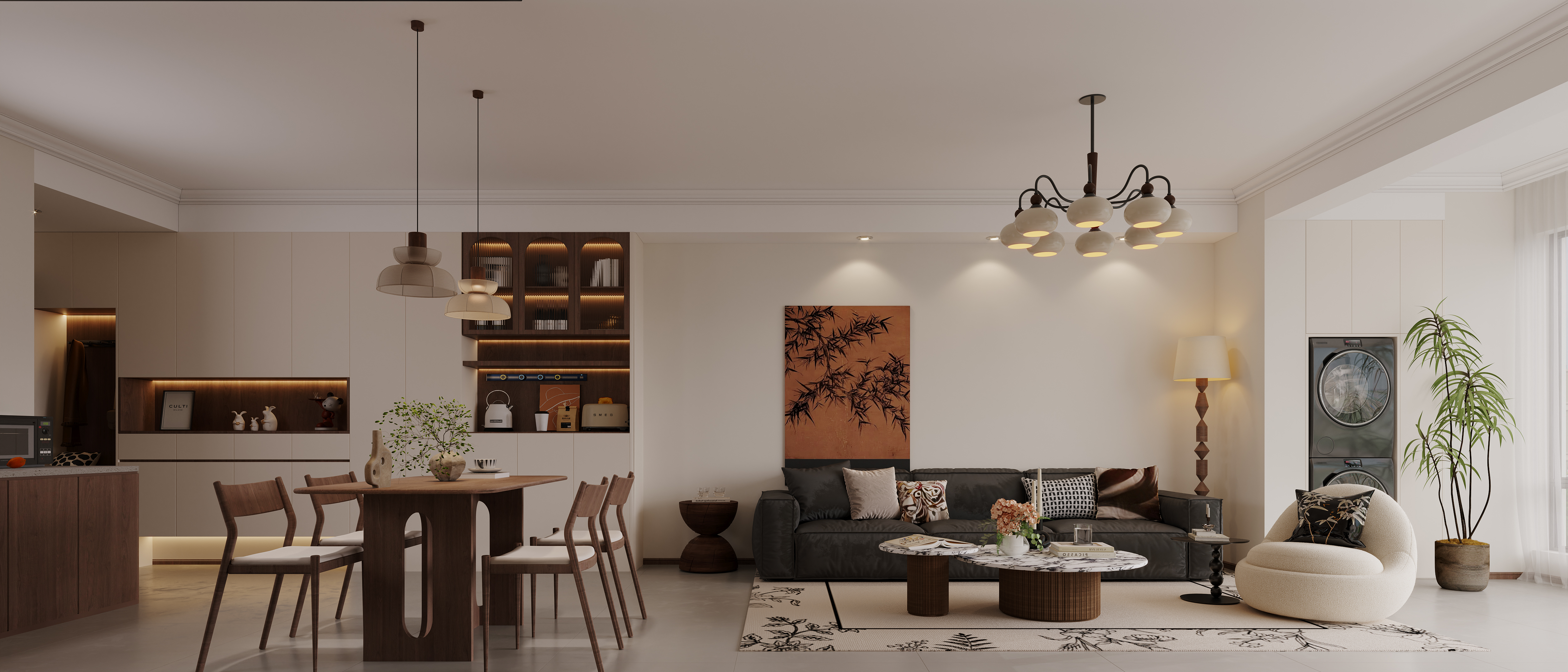 沙发.jpg 江山印 125㎡ 奶油中古(图3)