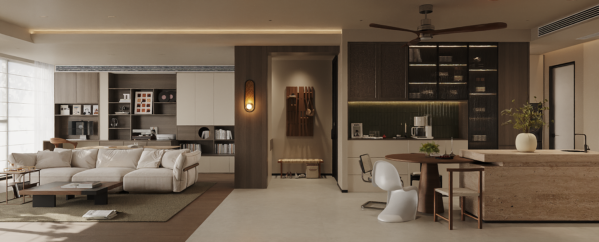 宣城山水闲庭 160平 自然风(图2)